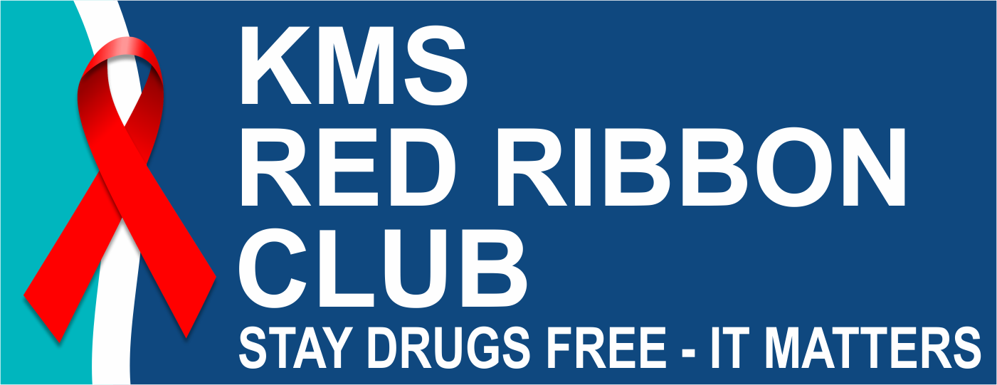 Red Ribbon Club Sticker Red Ribbon Club - KMS College of IT & Management, DasuyaKMS College of ...